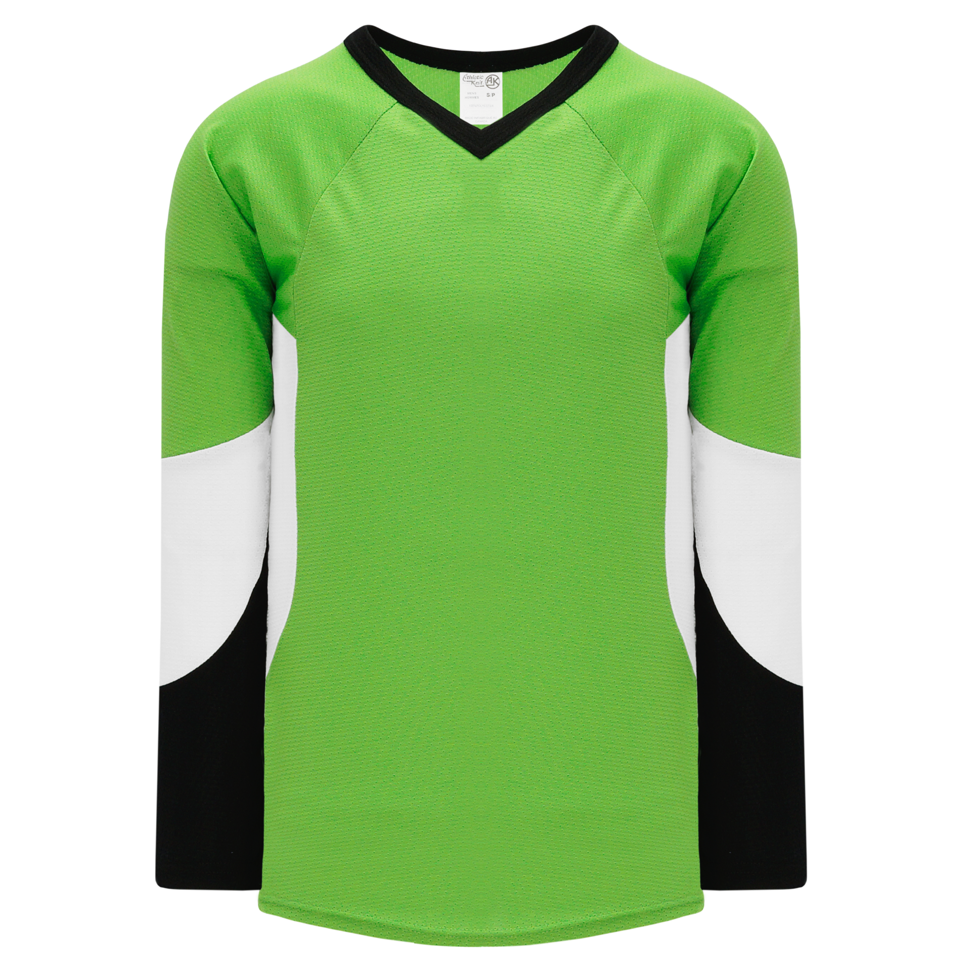 green and black hockey jersey