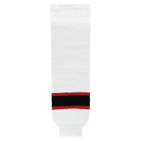 Athletic Knit H7500-348 House League Hockey Jersey - Black Red White