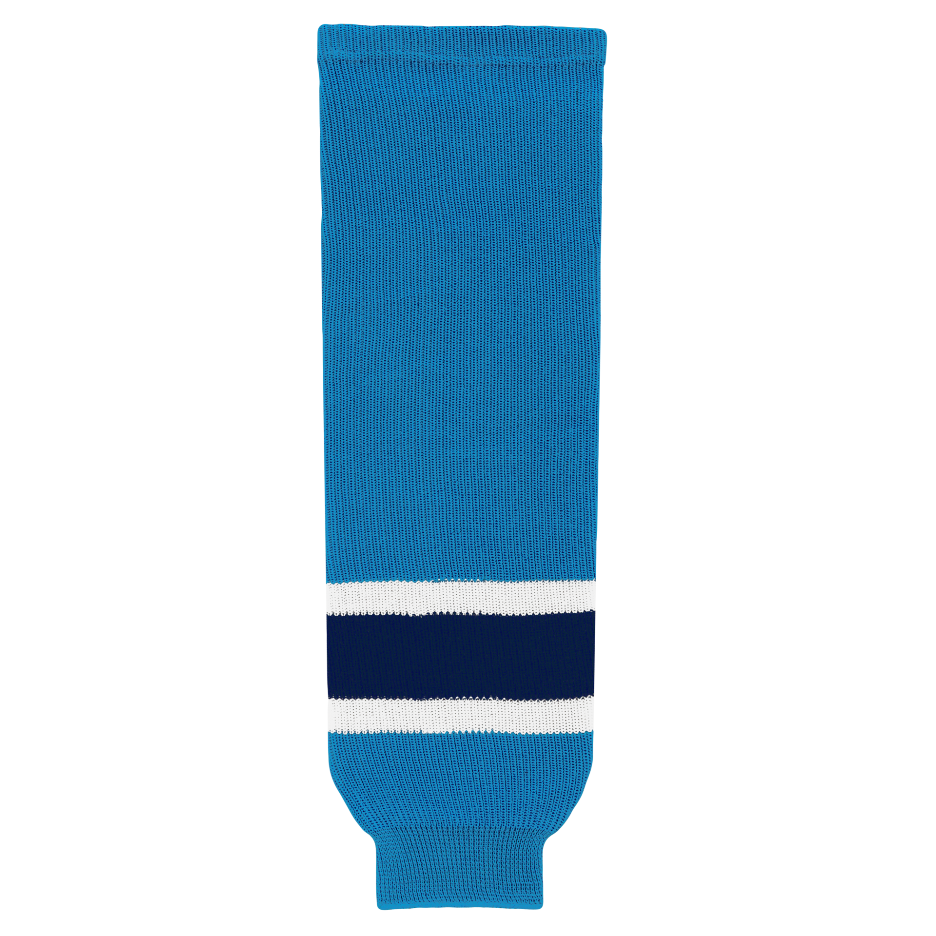 Athletic Knit Ak Hs630 468 Pro Blue White Navy Knit Ice Hockey Socks Psh Sports
