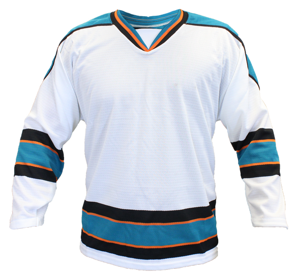 san jose sharks orange jersey