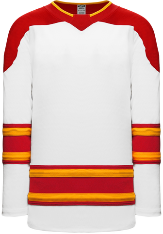 Athletic Knit (AK) H550BY-CAL472B Youth 2021 Calgary Flames White