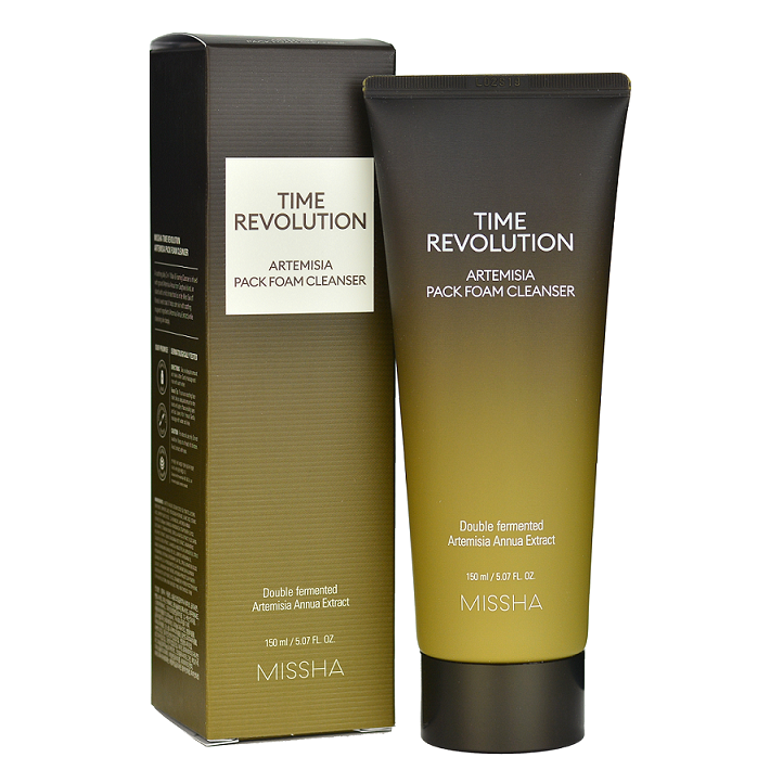 MISSHA Time Revolution Artemisia Pack Foam Cleanser -- Canada & USA |  Chuusi.ca