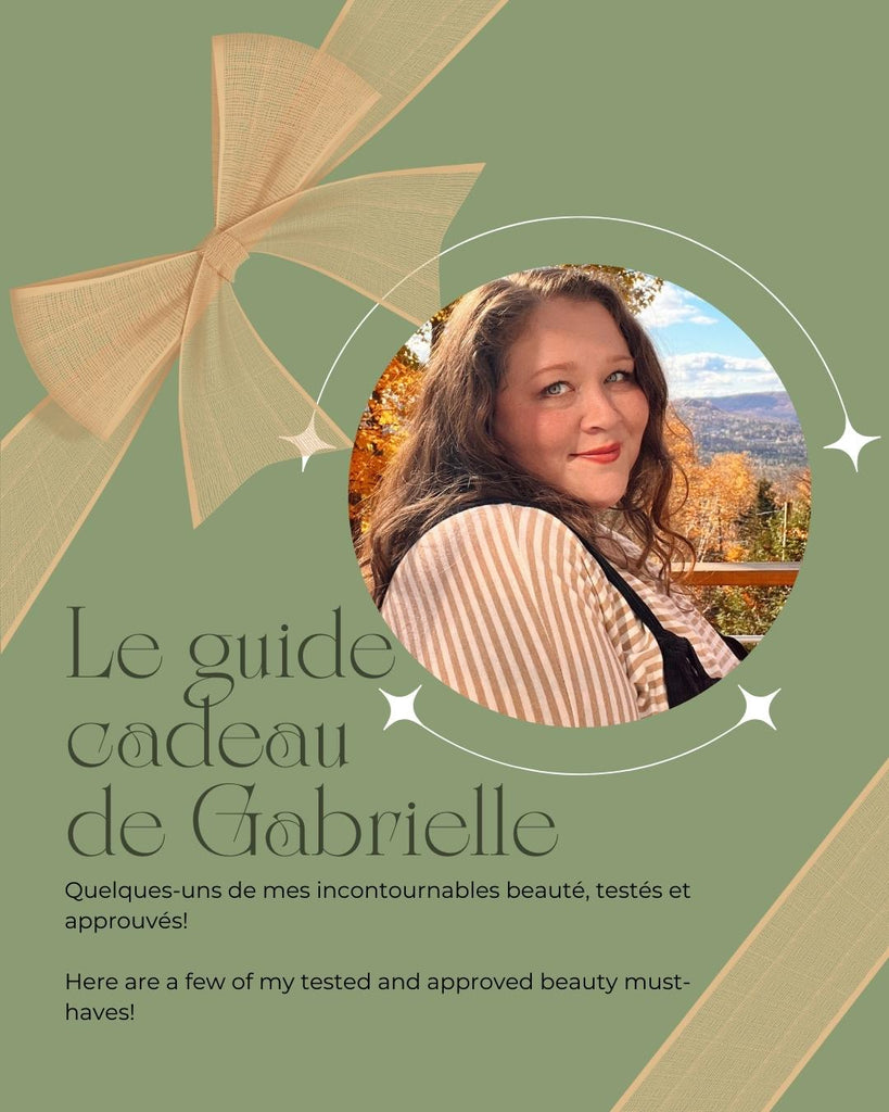 Le guide cadeaux de Gabrielle