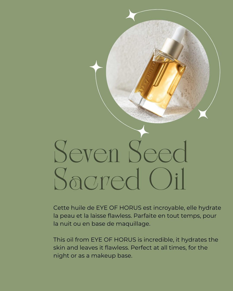 eye of horus seven seed sacred oil