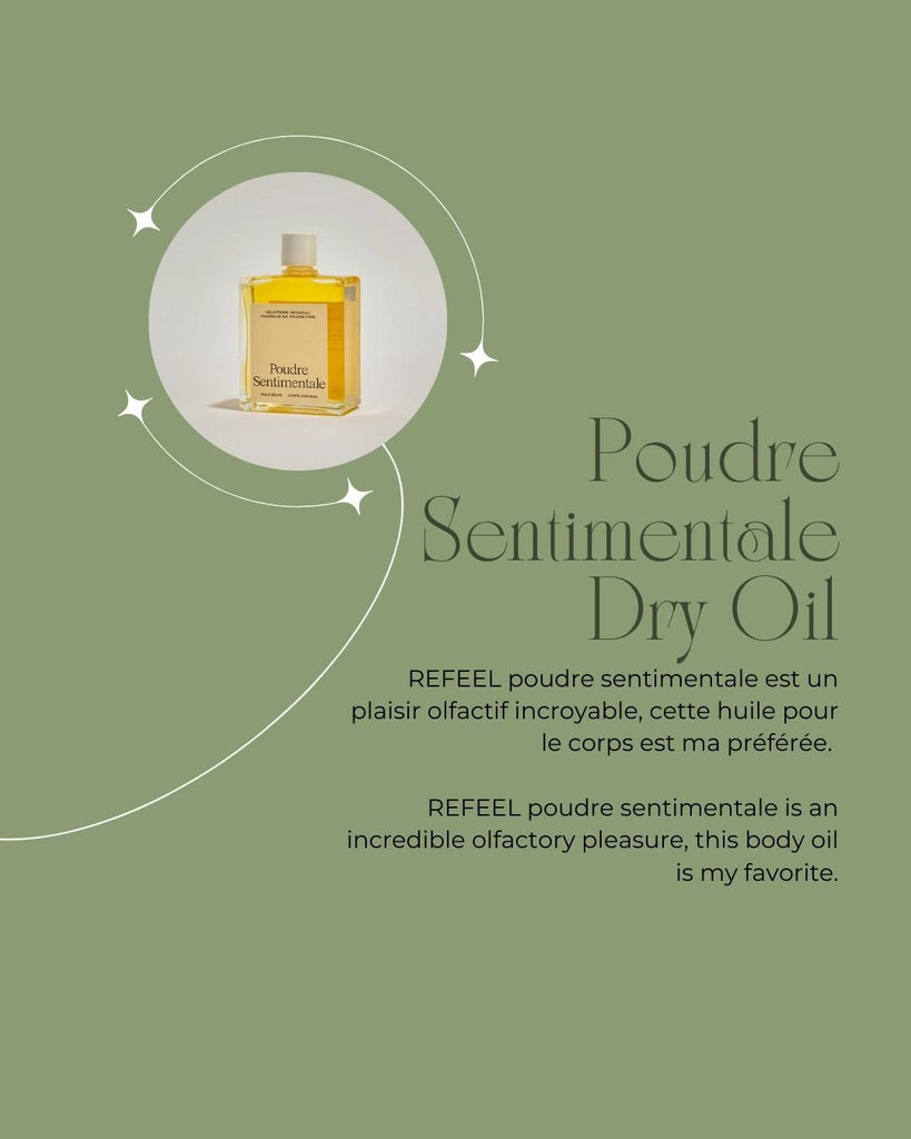 refeel natural poudre sentimentale dry body oil