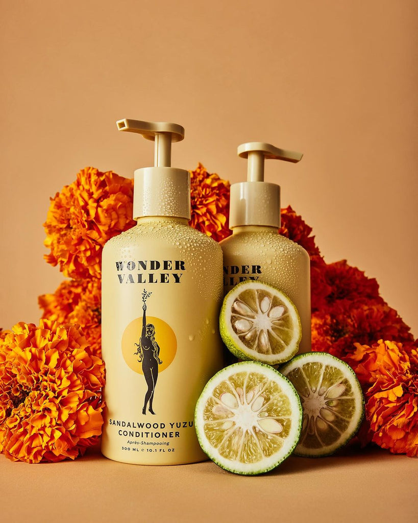 wonder valley sandalwood yuzu conditioner