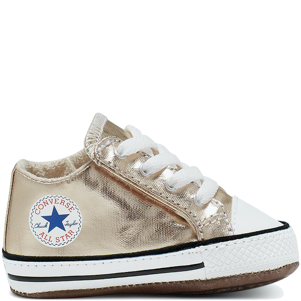 infant gold converse