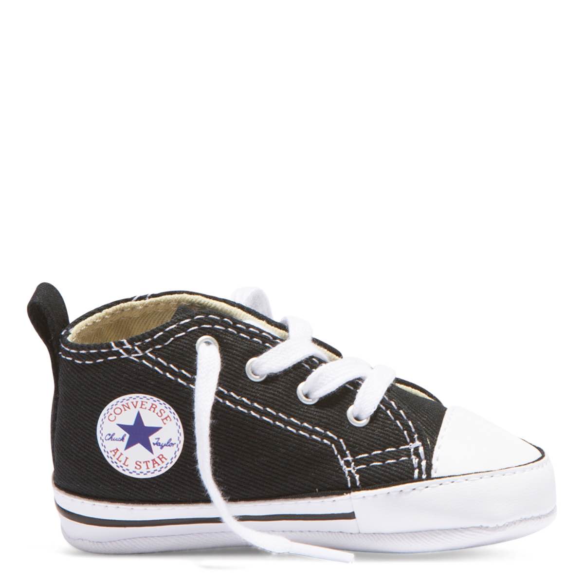 infant black converse sneakers