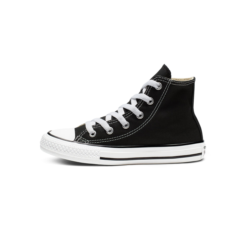 Converse Kids Chuck Taylor All Star Junior High Top Black | Afterpay ...