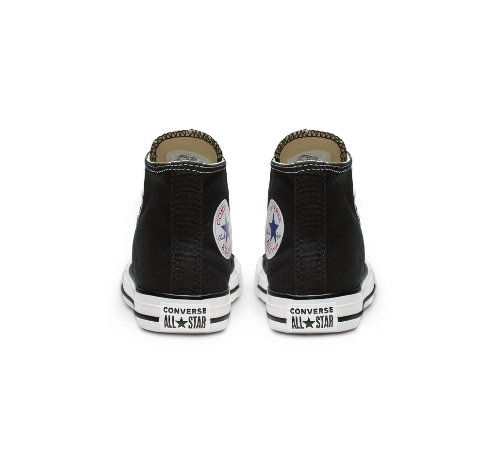 Converse Kids Chuck Taylor All Star Junior High Top Black | Afterpay ...