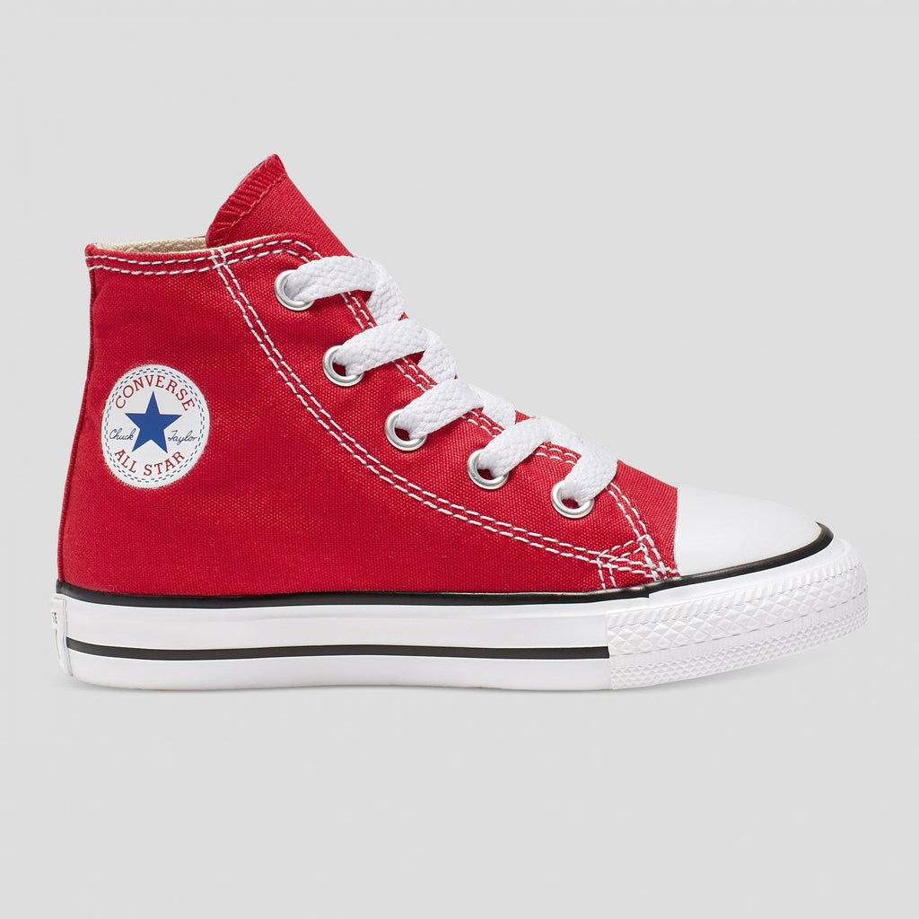 Converse Kids Taylor All Star High Top Red | Afterpay | Tiny Style