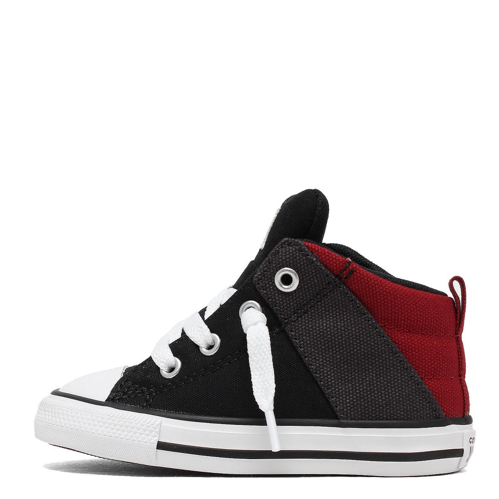 Converse Kids Chuck Taylor All Star Axel Canvas Toddler Mid Top Black ...