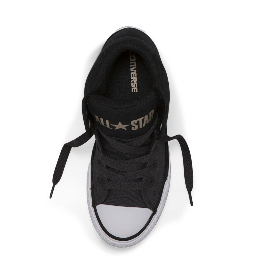 black high top converse junior