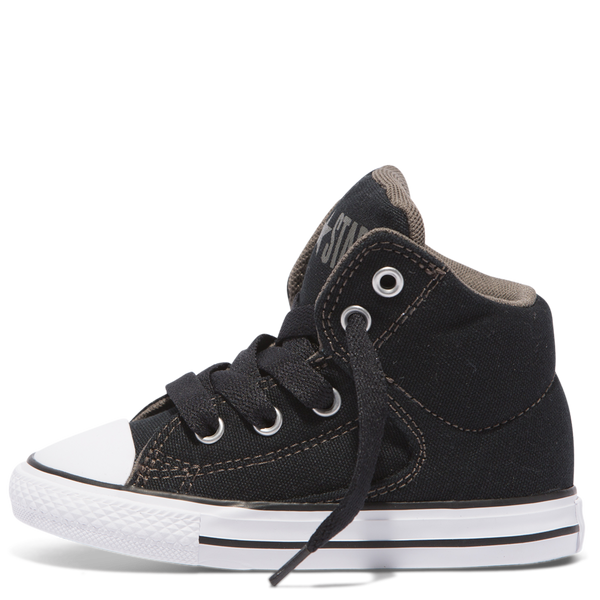 Converse Kids Chuck Taylor All Star High Street Toddler Mid Black ...