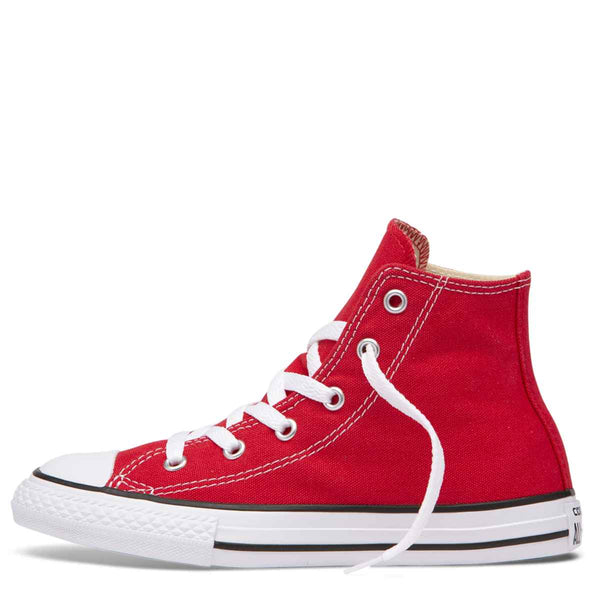 Converse Kids Chuck Taylor All Star Junior High Top Red | Afterpay ...