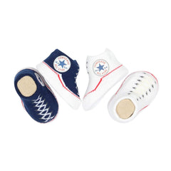 converse baby knit booties