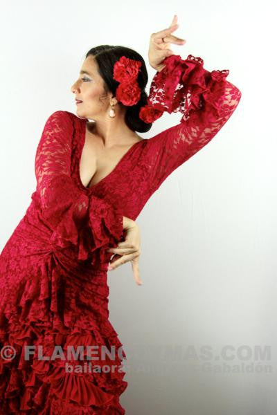 VESTIDO BAILE FARRUCA | Flamencoymas.com