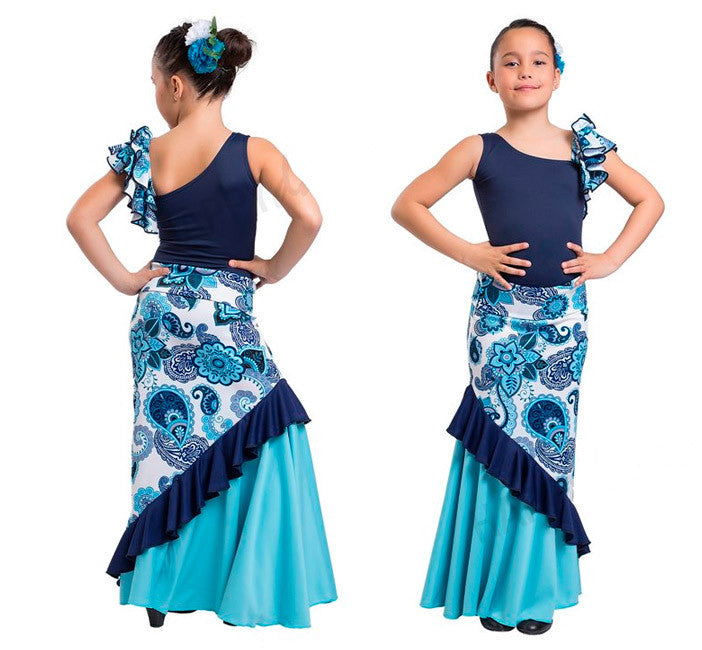 CONJUNTO BAILE FLAMENCO NIÑA