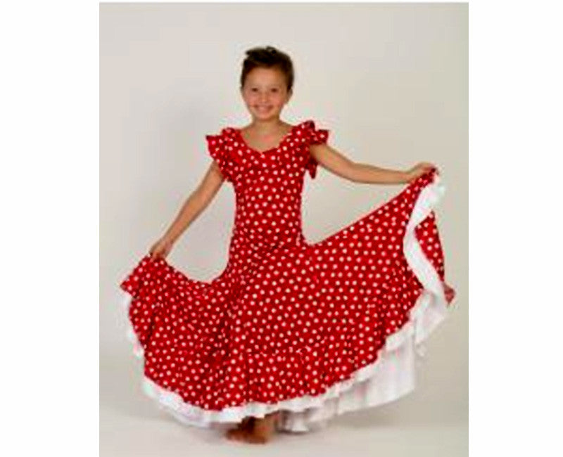 Flamenco Dress for girls | Vestido baile flamenco niñas | Flamencoymas.com