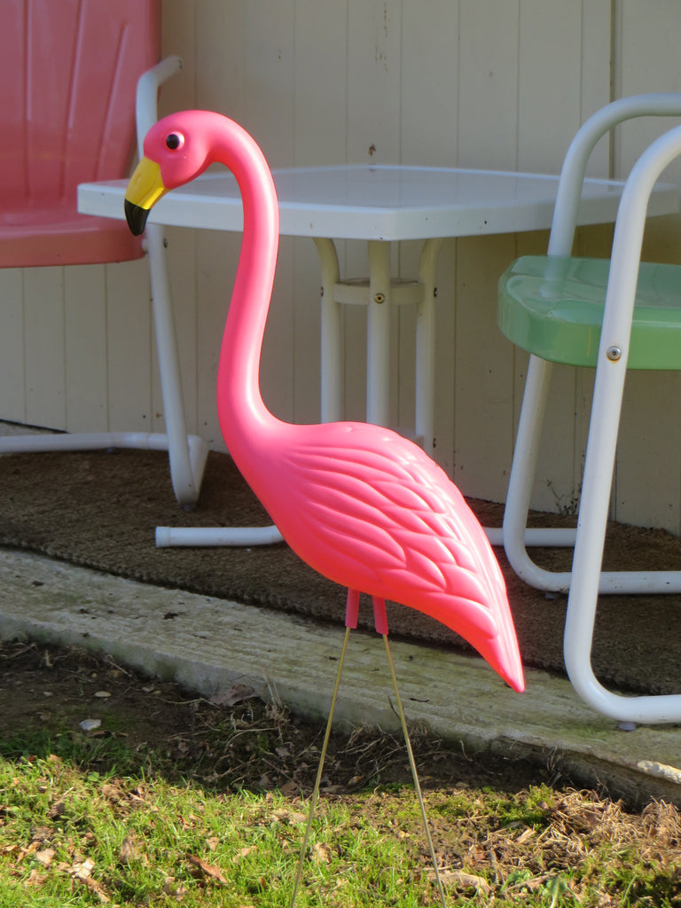 plastic flamingo