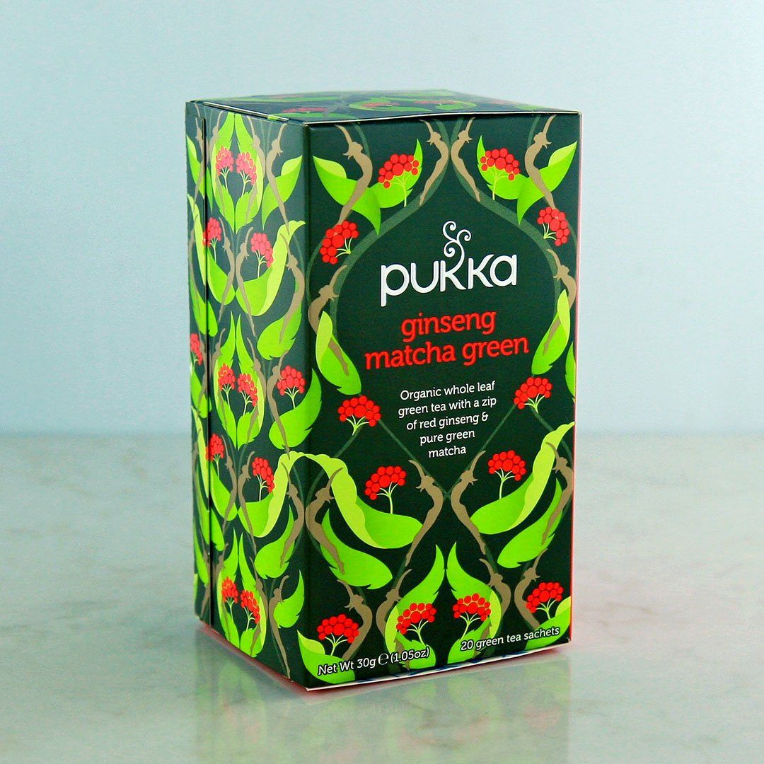 Pukka Organic Ginseng Matcha Green Tea