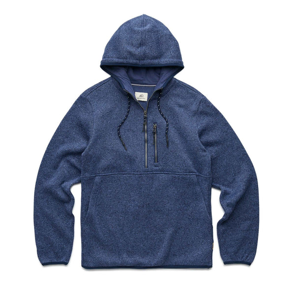 Ivan Waffle Thermal Hoodie - Navy Heather - Surfside Supply Co