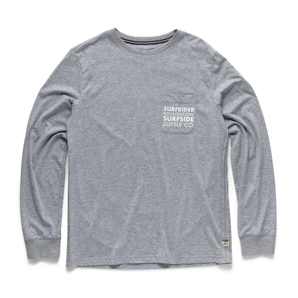 The Surfrider Foundation Logo Pocket T-Shirt (White) M