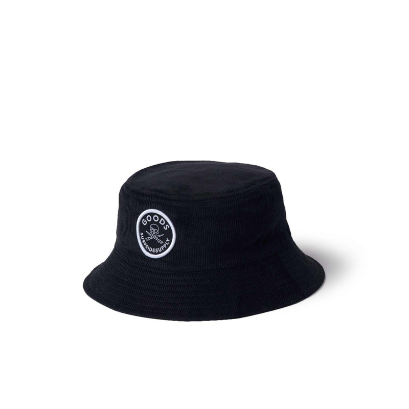 Skull Corduroy Bucket Hat - Black - Surfside Supply Co. – Surfside ...