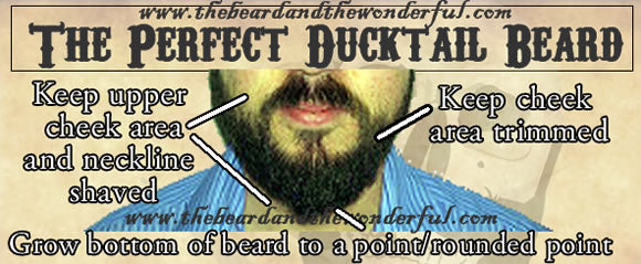 how to grow, trim and style ducktail