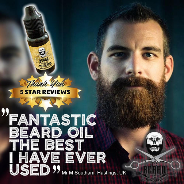 Complete Beard Oil Collection 6 x Bottles Premium Beard Oil In 6 Fragr