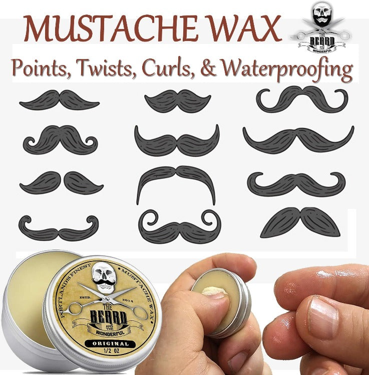 mustache and beard kit