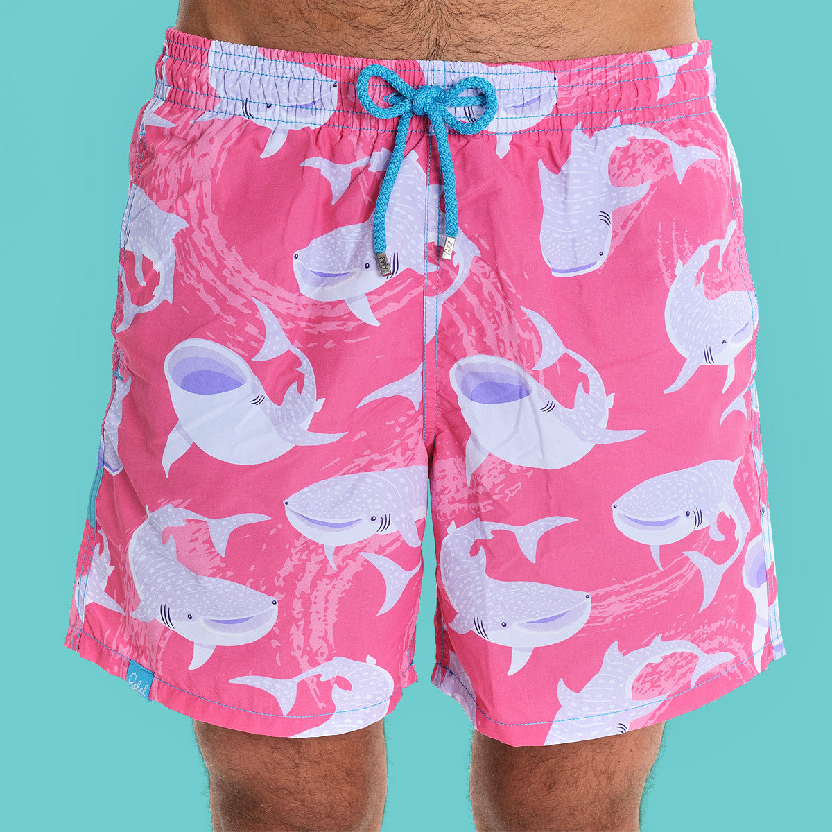 Rebel Swim - Men's Whale shark swim shorts