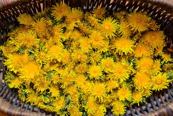 Wholesome Linen Blog - How To Make Dandelion Flower & Flax Seed Jam Recipe