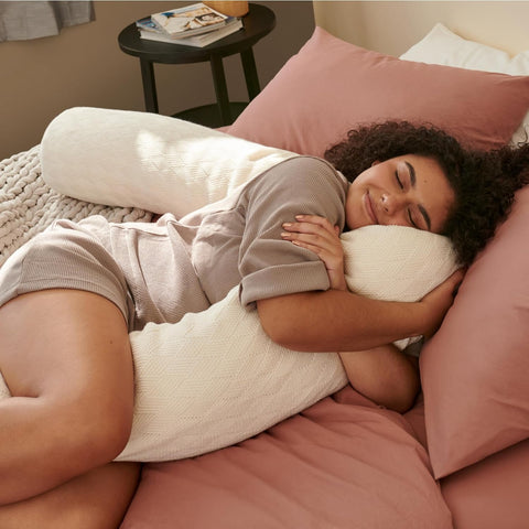 Natural Pregnancy Pillow - for Mom - Wholesome Linen Blog