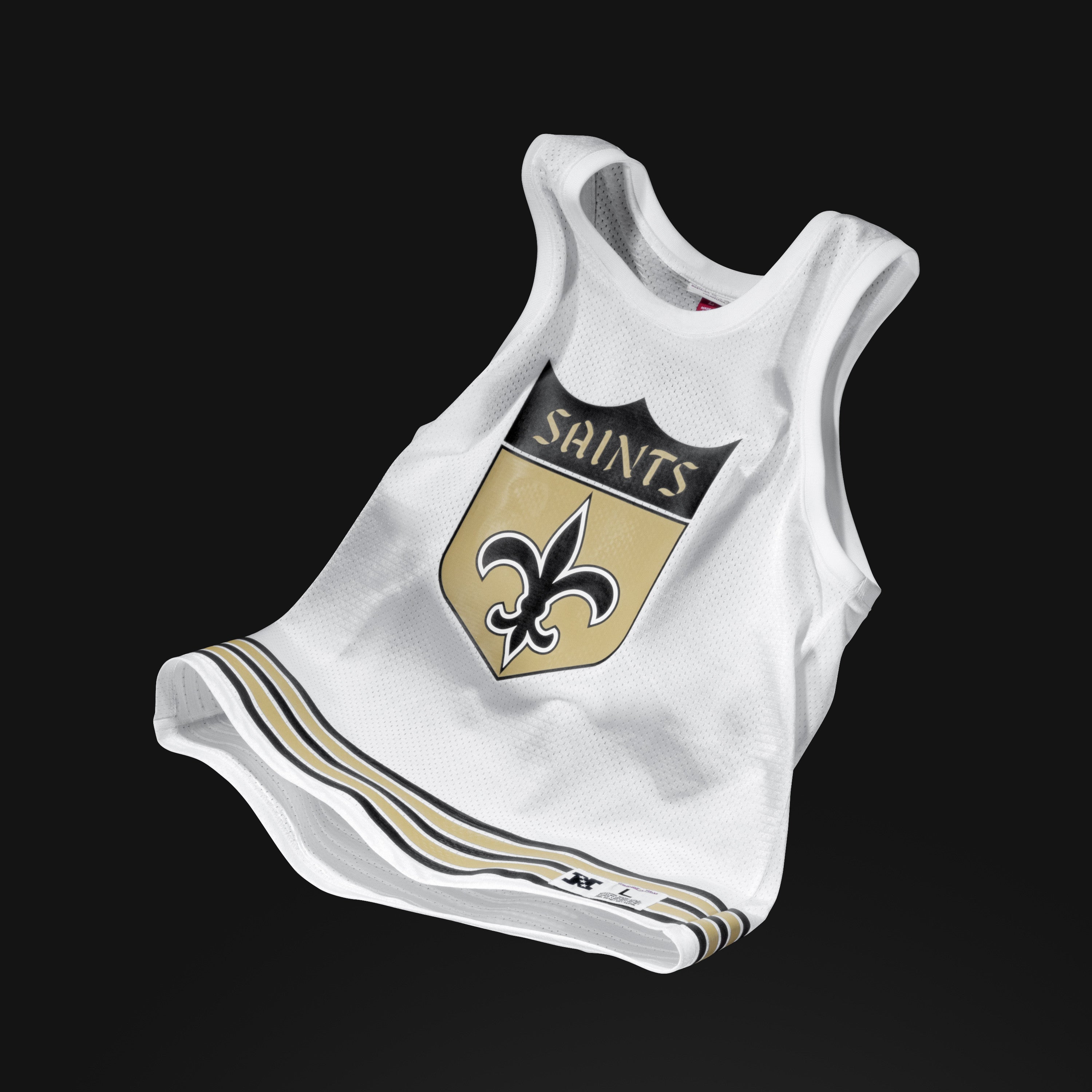 mitchell and ness saints jersey