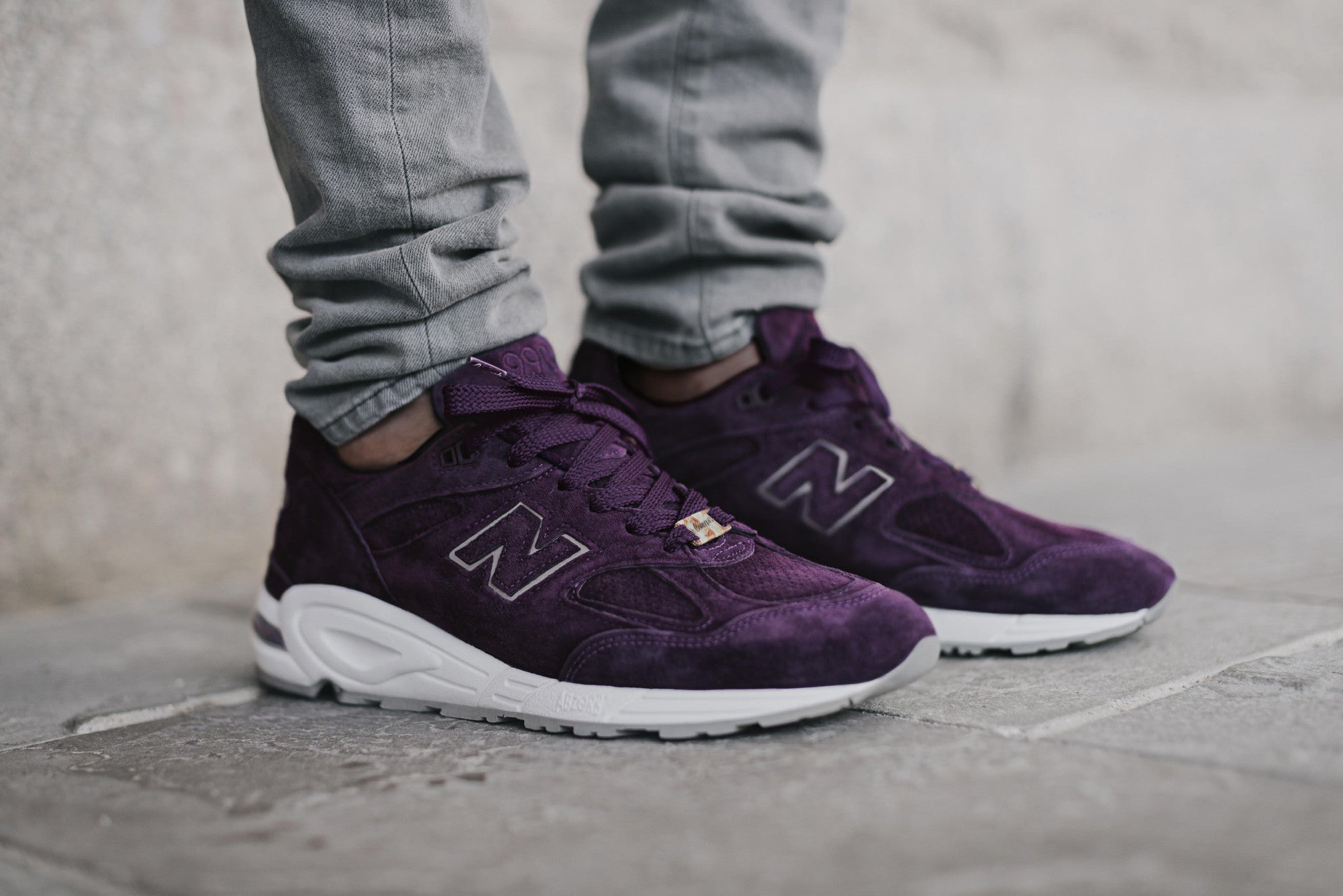 purple new balance 990