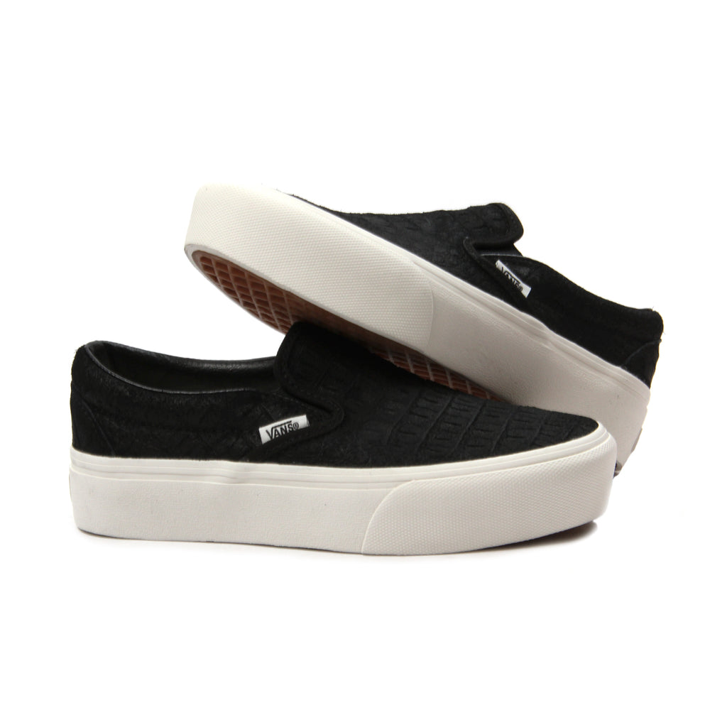 vans platform pelle