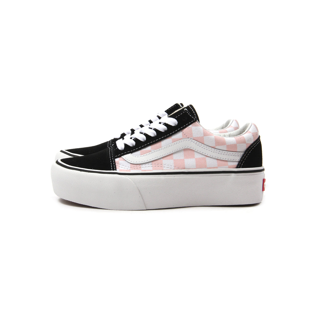 pink and white checkered vans Limit 