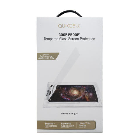 Protector de Pantalla de Vidrio Templado Quickcell para iPhone 15