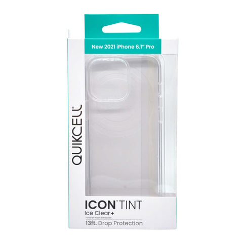 Estuche Protector Transparente Quikcell iPhone 15 Pro Max ICON TINT - Ice, Ice, Accesorios para Celulares