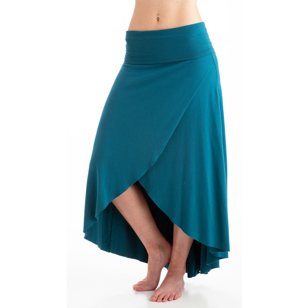 Grace Bamboo Asymetrical Skirt - Teal – Beckons Inspired Clothing