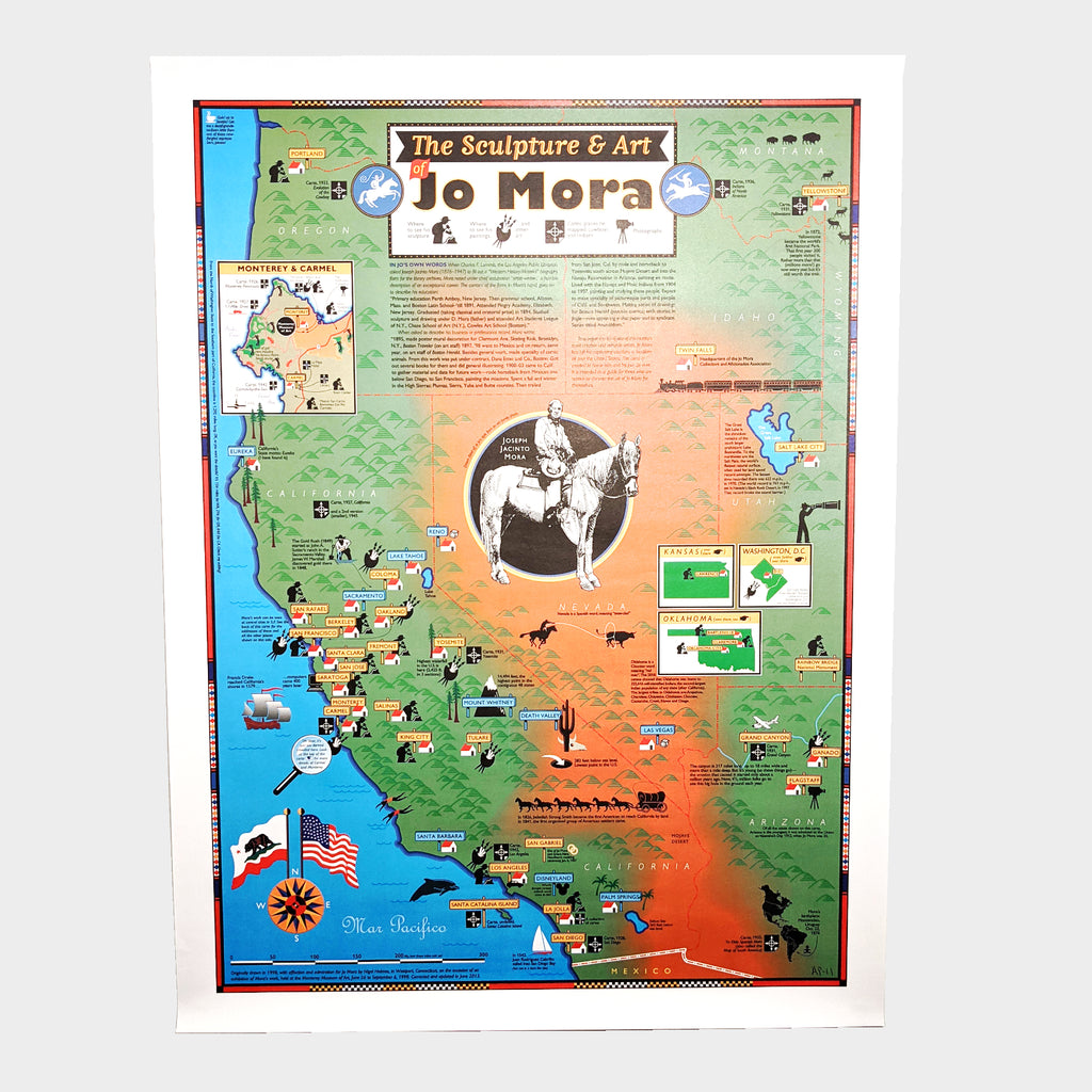 Los Angeles Map Art Print (8x10) – The Library Store