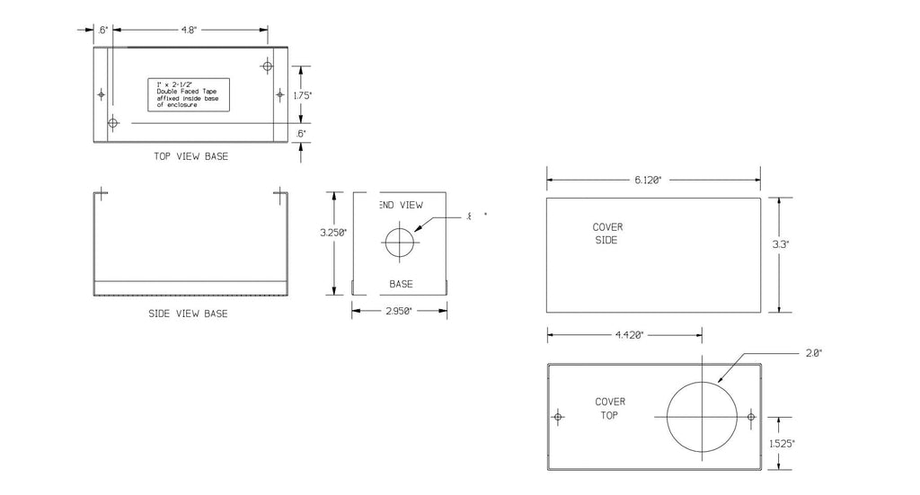 HVAC Control Component Enclosure