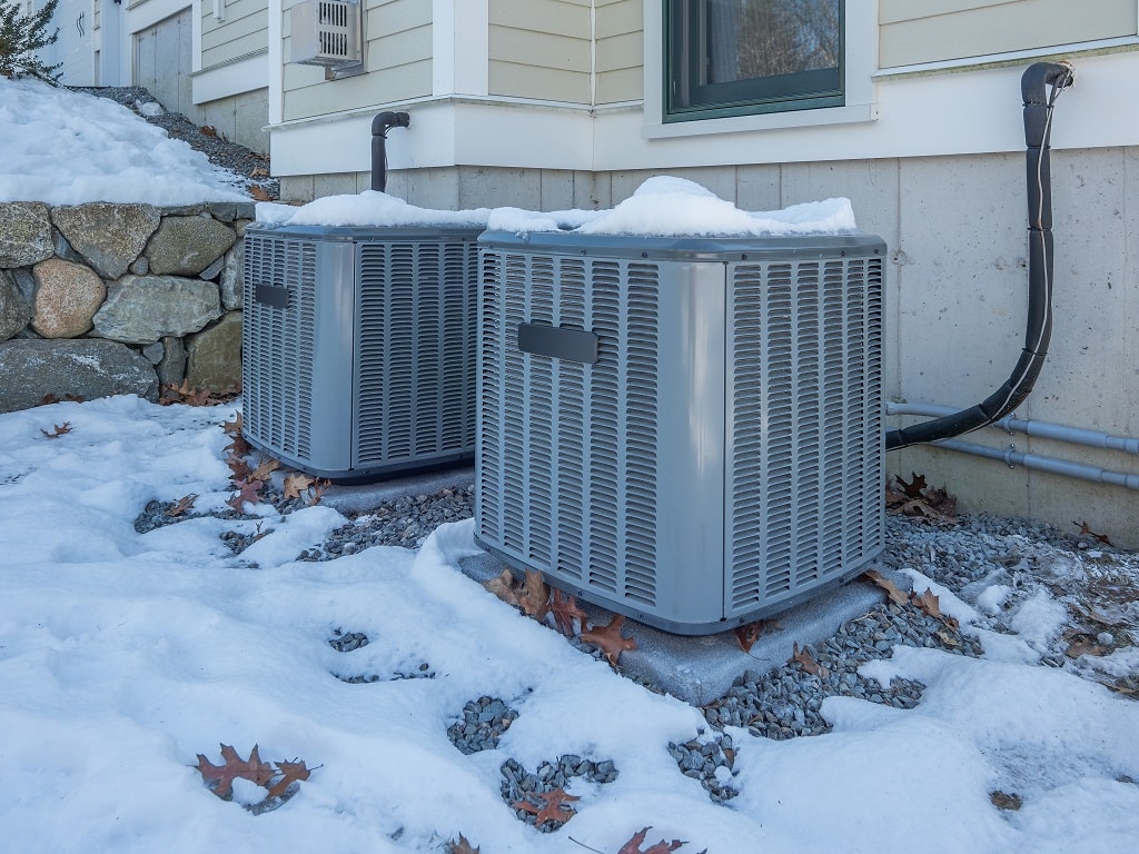 Winterize Outdoor HVAC Equipment