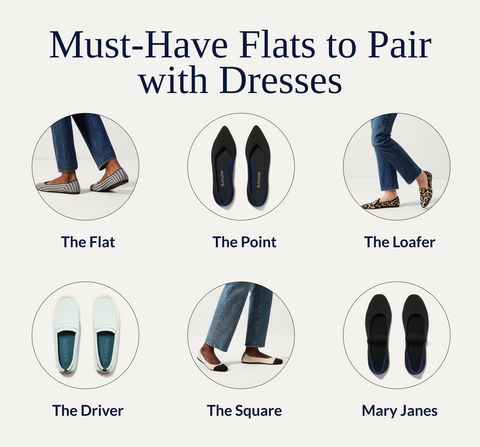 Must-Have Flats to Pair With Dresses
