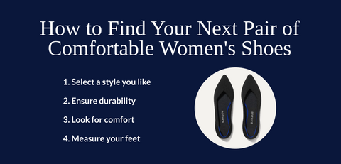 How to find your next pair of comfortable women’s shoes