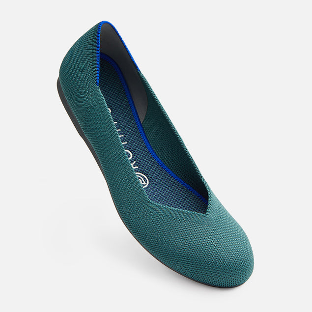 Women's Flats: Washable, Round Toe Ballet Flats for Women | Rothy's