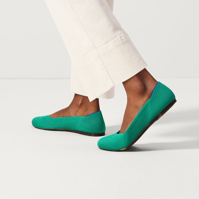The Flat in Shamrock | Women's Shoes | Rothy's