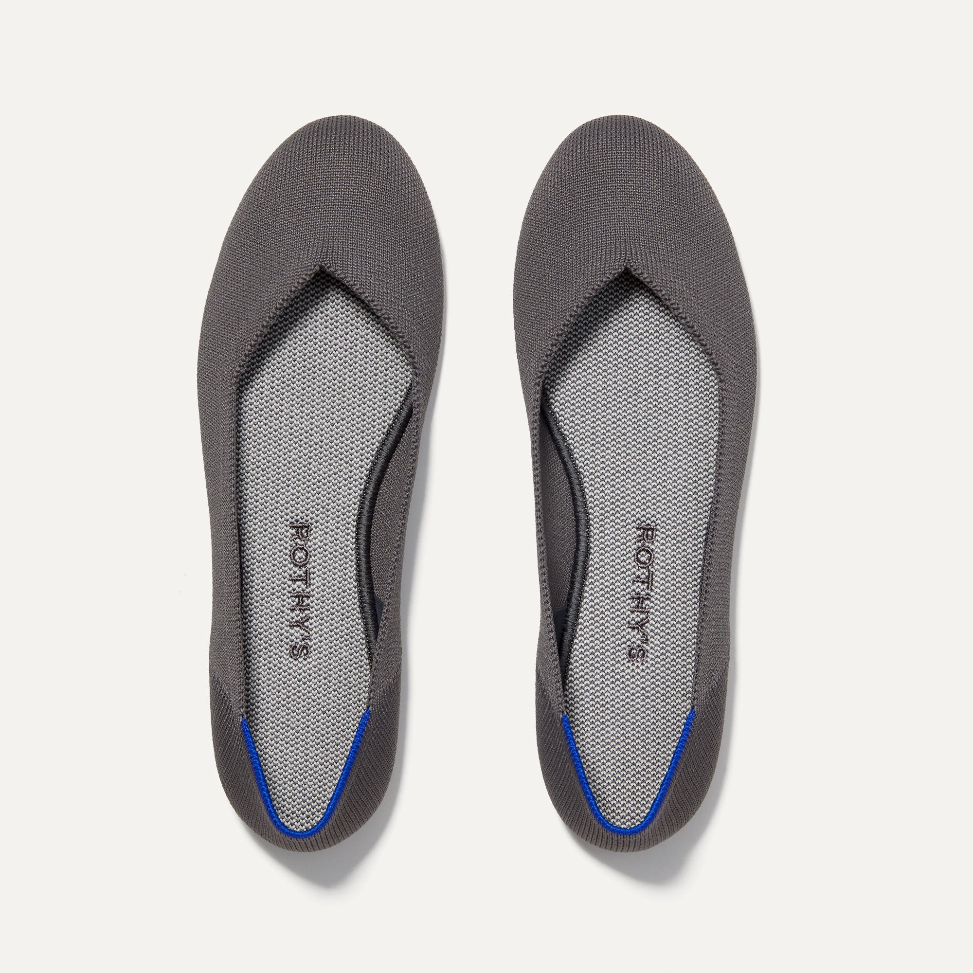 The Flat in Pebble Grey | Women's Shoes | Rothy's