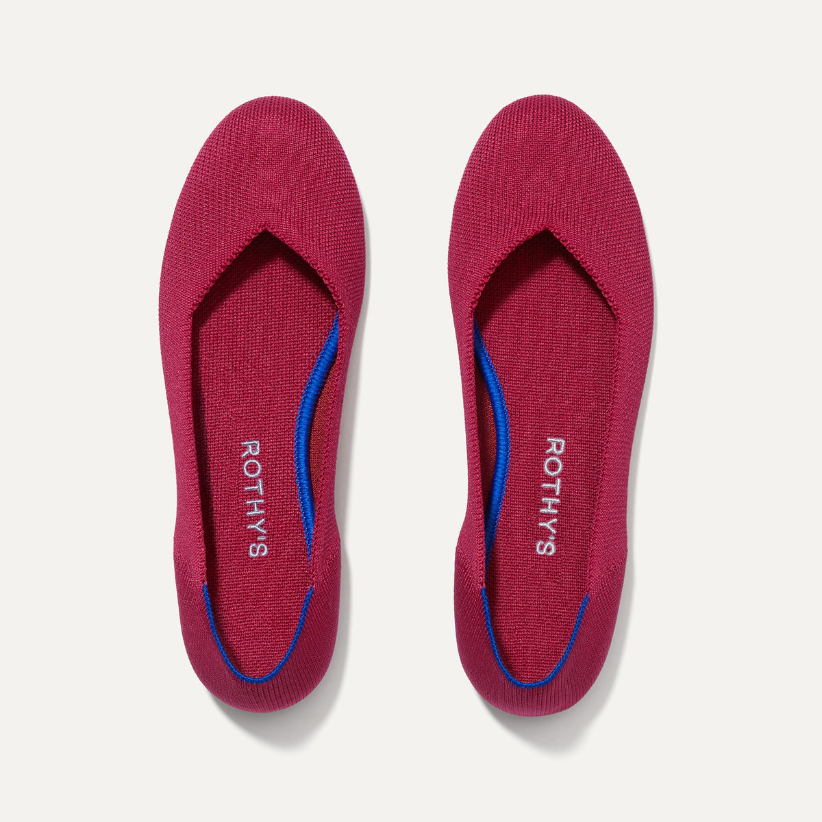 The Flat in Scooter Red | Women's Shoes | Rothy's